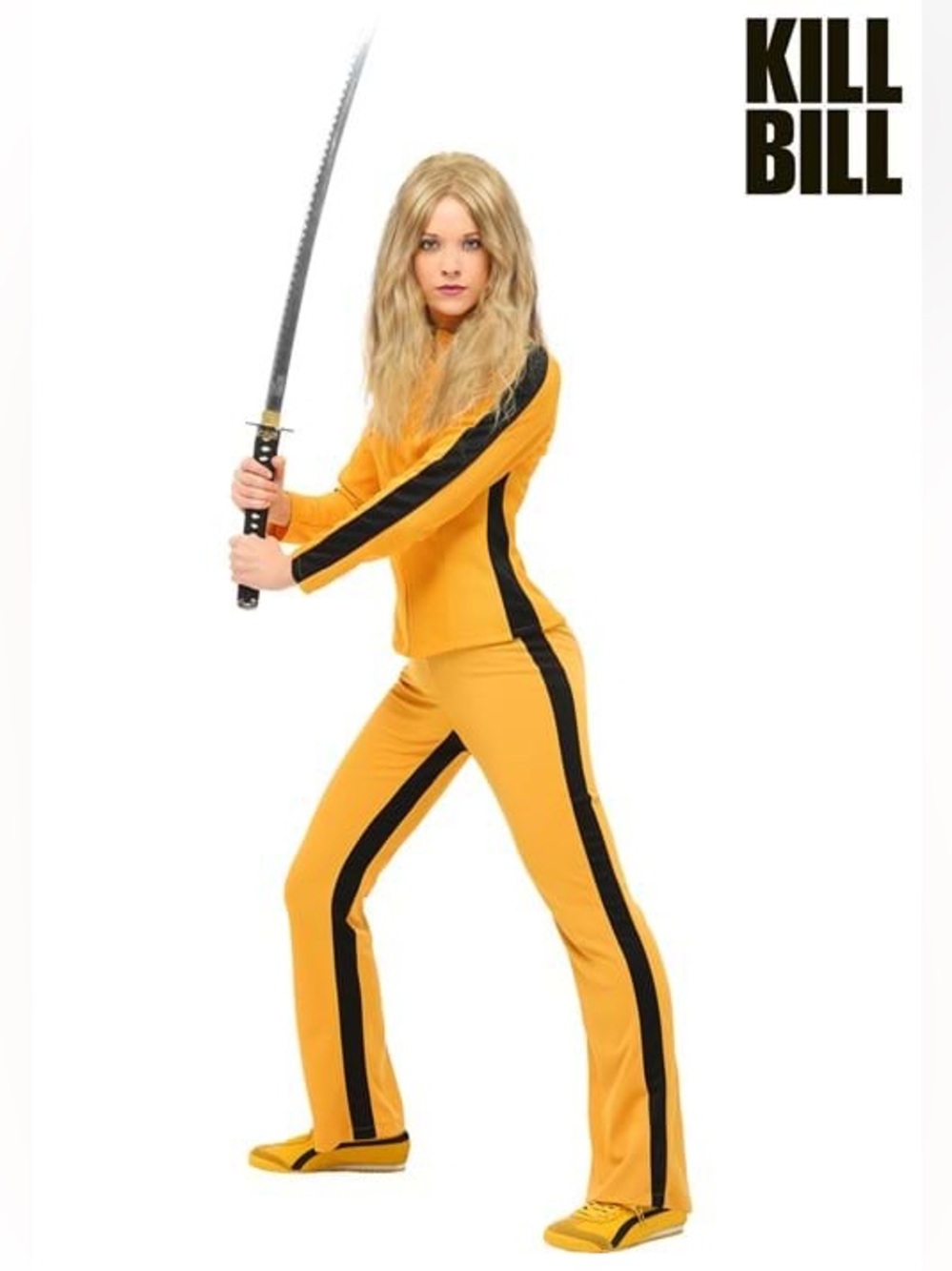 Iconic Kill Bill Halloween costume size small jacket and pant included